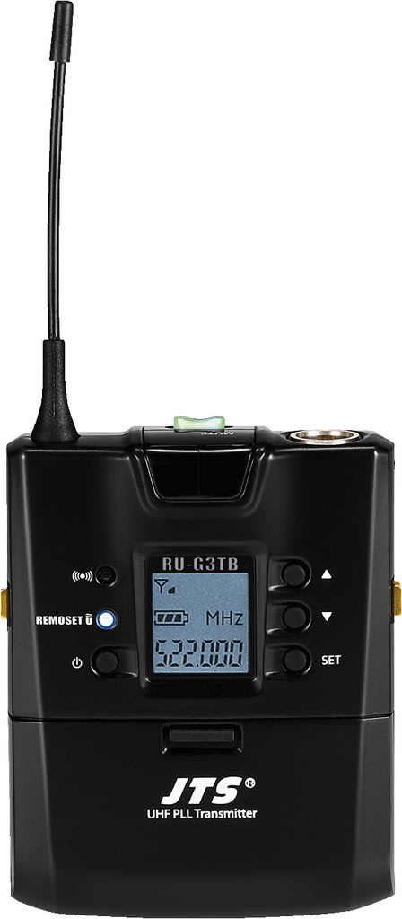Monacor - Emet UHF poche, 506-542MHz-JTS
