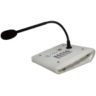 Monacor - Micro de tâble dynamique à zones avec bouton Push-To-Talk PTT