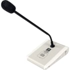 Monacor - Micro de tâble dynamique avec bouton Push-To-Talk PTT