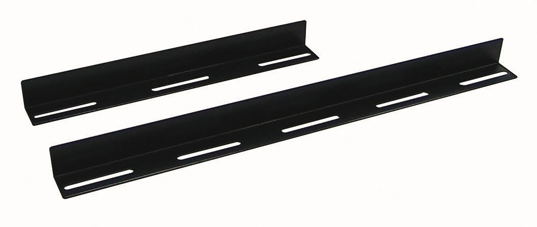 Monacor - Equerres / rail pour fixation sur rack 19", 600mm