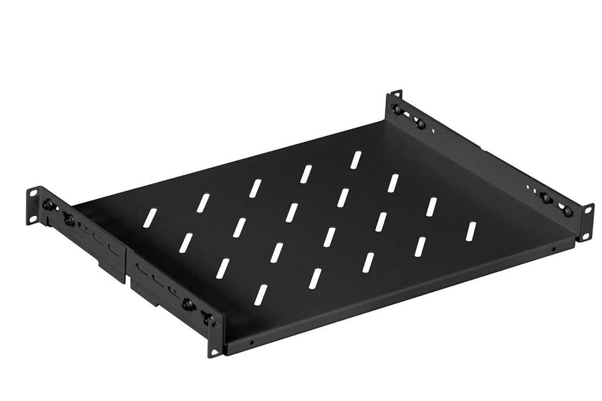 Monacor - Tablette 1U 19" 600mm