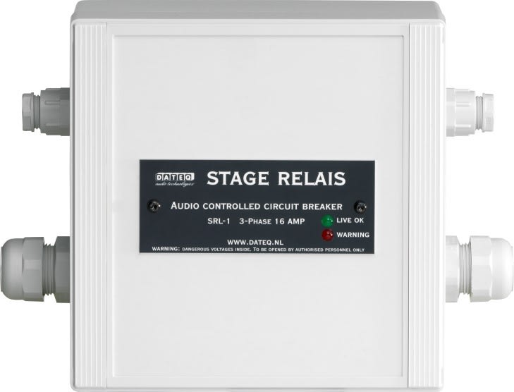 Monacor - Relais 3 phases pour limiteur