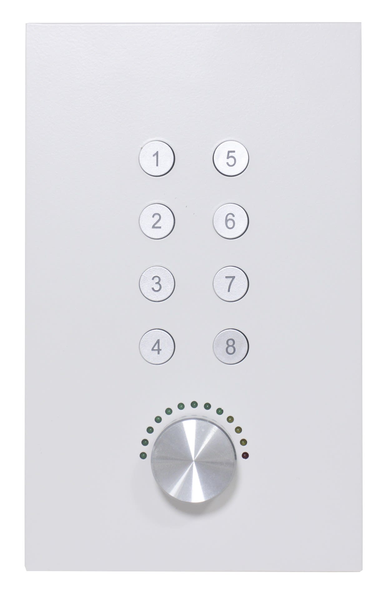 Monacor - Panneau mural 8 presets pour sélection de scènes ou réglage volume pour MXD-88