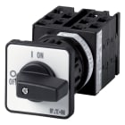 Eaton Industries France SAS - Commut. à gradin, cont.: 9, 20A, 3 crans 45°, à acc.,encastré, fix. centrale