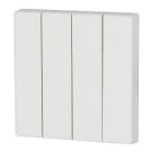 Eaton Industries France SAS - Bouton à bascule, quadruple, blanc