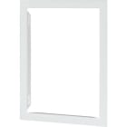 Eaton Industries France SAS - Cadre de rech.ultraplat,blanc, à 2 rangées