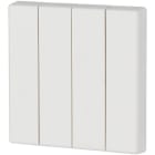 Eaton Industries France SAS - Bouton à bascule, quadruple, blanc brillant