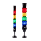 Eaton Industries France SAS - Ensemble, rouge, jaune, verte, LED, 24 V, avec base 100 mm