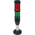 Eaton Industries France SAS - Ensemble, rouge - vert, LED, 24 V, avec base 100 mm