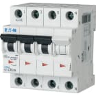 Eaton Industries France SAS - Disjoncteur modulaire FAZT, 1A, 3P+N, 25kA (IEC/EN 60947-2), courbe B