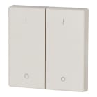 Eaton Industries France SAS - Bouton à bascule, double, I/0, crème