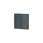 Eaton Industries France SAS - Bouton à bascule, double, anthracite, flèches