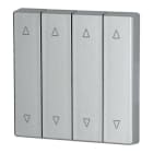 Eaton Industries France SAS - Bouton à bascule, quadruple, couleur argent, flèches