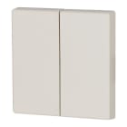 Eaton Industries France SAS - Bouton à bascule, double, crème