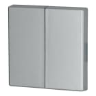 Eaton Industries France SAS - Bouton à bascule, double, couleur argent