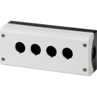 Eaton Industries France SAS - Boîtier à monter en saillie, RAL 7035, Inscription personnalisée, perçages: 4