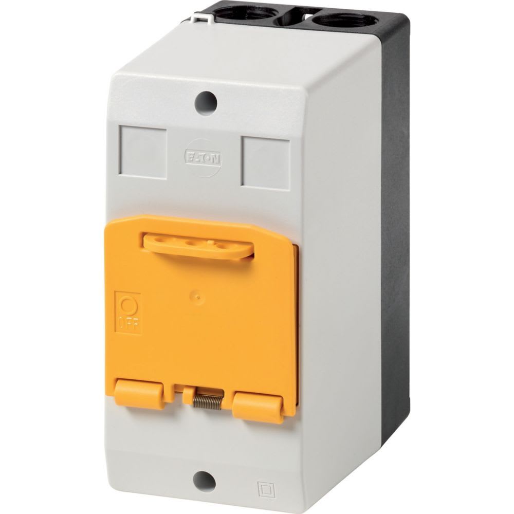 Eaton Industries France SAS - Coffret isolant, pour PKZ01 +VHI, +dispositif de cadenassage jaune