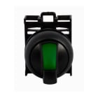 Eaton Industries France SAS - Commutateur rotatif lumineux, 2 positions, vert, à rappel