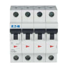 Eaton Industries France SAS - Disjoncteur modulaire FAZ, 6A, 4P, 15kA (IEC/EN 60947-2), courbe K