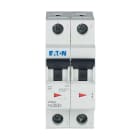 Eaton Industries France SAS - Disjoncteur modulaire FAZ, 0,5A, 2P, 15kA (IEC/EN 60947-2), courbe Z