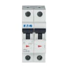 Eaton Industries France SAS - Disjoncteur modulaire FAZ, 1,6A, 2P, 15kA (IEC/EN 60947-2), courbe K