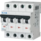 Eaton Industries France SAS - Disjoncteur modulaire FAZ, 1,6A, 4P, 15kA (IEC/EN 60947-2), courbe B