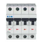 Eaton Industries France SAS - Disjoncteur modulaire FAZ, 10A, 4P, 15kA (IEC/EN 60947-2), courbe B