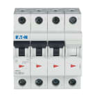 Eaton Industries France SAS - Disjoncteur modulaire FAZ, 3A, 3P+N, 15kA (IEC/EN 60947-2), courbe D