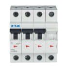 Eaton Industries France SAS - Disjoncteur modulaire FAZ, 2A, 3P+N, 15kA (IEC/EN 60947-2), courbe D