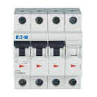Eaton Industries France SAS - Disjoncteur modulaire FAZ, 20A, 3P+N, 15kA (IEC/EN 60947-2), courbe D