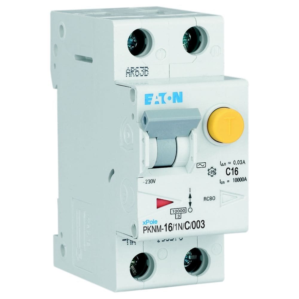 Disjoncteur Différentiel Eaton (Moeller) 16A 1P+N 30mA Type AC/G - Neuf - Réf. 236221