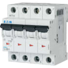 Eaton Industries France SAS - Disjoncteur FAZ6, 32A, 4P, 6kA (EN 60898) 10kA (IEC/EN 60947-2), courbe C