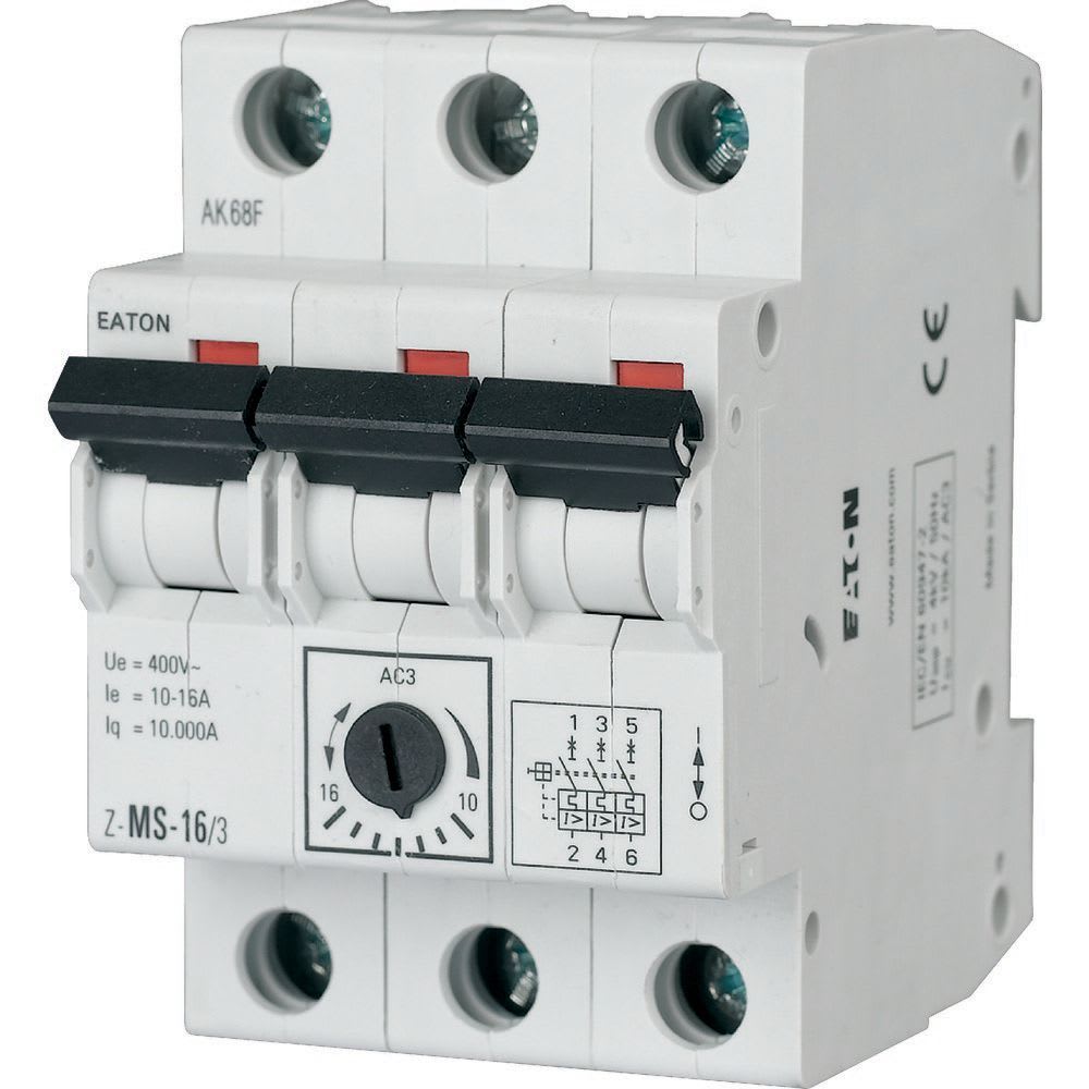 Eaton Industries France SAS - Disjoncteur-moteur, 10-16 A, 3p