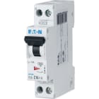Eaton Industries France SAS - Disjoncteur modulaire PLG6, 1P+N, 10A, courbe C, 10kA (EN 60947-2)