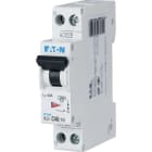 Eaton Industries France SAS - Disjoncteur modulaire, 1P+N, 40A, courbe B, 4,5kA (EN 60898)