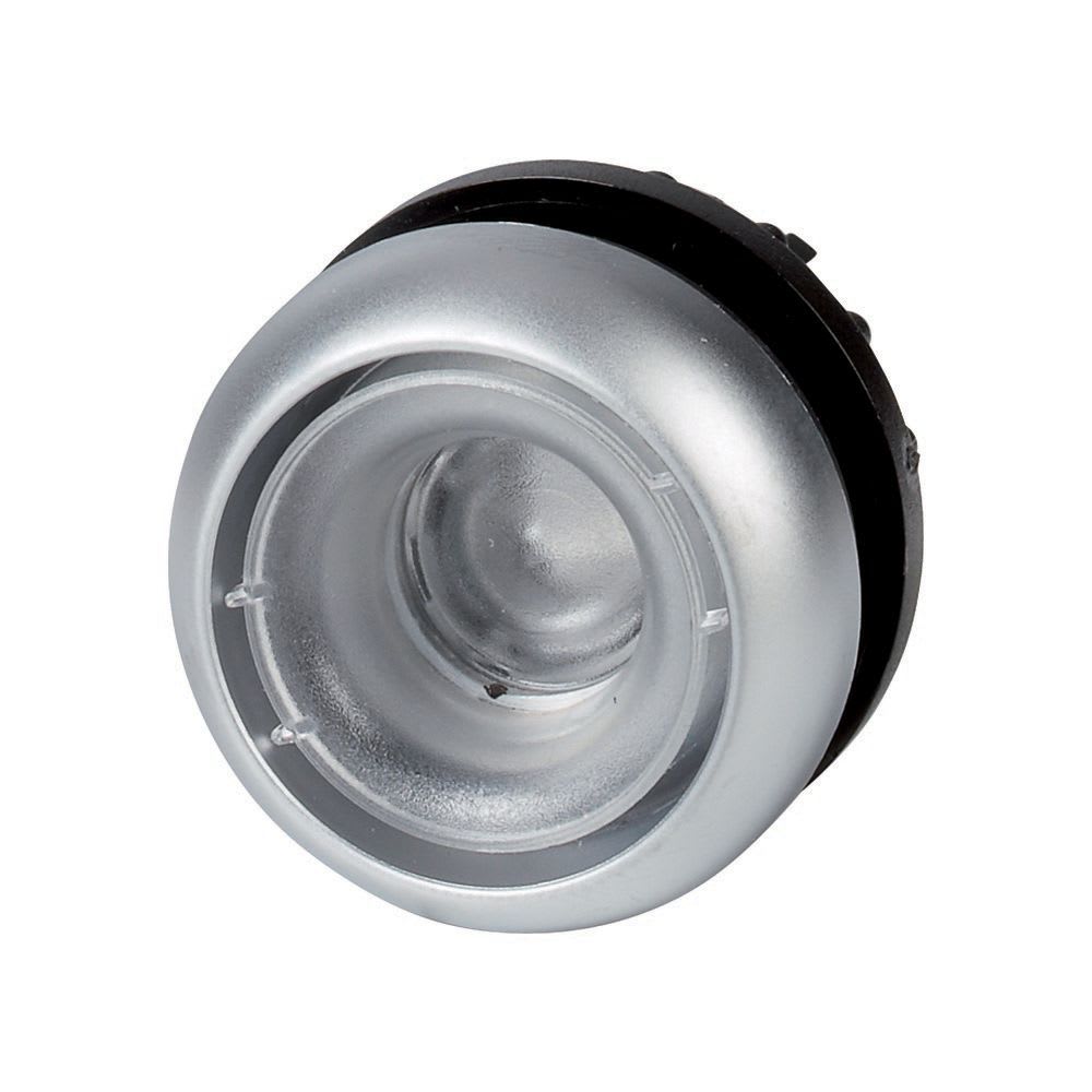 Eaton Industries France SAS - Bouton-poussoir lumineux, plat, sans étiquette, à accrochage