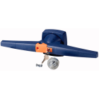 Eaton Industries France SAS - Manette, 14mm, montage sur porte, bleue, serrure-cylindre