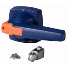 Eaton Industries France SAS - Manette pour mécanisme inverseur, 10mm, bleue, cadenas