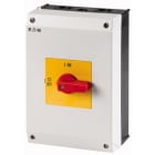 Eaton Industries France SAS - Inter Marche-Arrêt, +coffret, 3p, 32A, poignée rouge