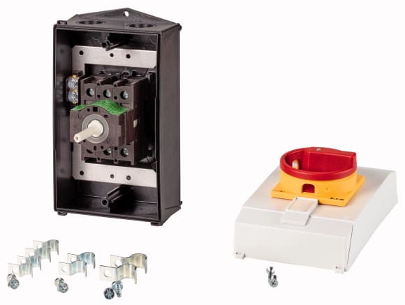 Eaton Industries France SAS - Interrupteur général, tripolaire, 25 A, verrouillable en position 0, en saillie