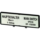 Eaton Industries France SAS - Support, +étiquette, Inter. général, en DE/EN, pour T0, T3, P1
