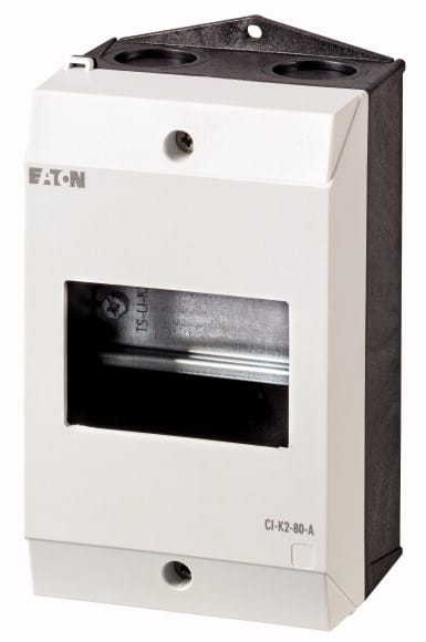 Eaton Industries France SAS - Coffret isolant, HxLxP=160x100x80mm, +découpe 45mm