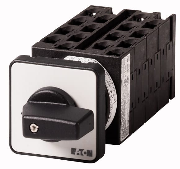 Eaton Industries France SAS - Inverseurs, Contacts: 16, 20 A, plastron: 1-2, 90 °, à accrochage, encastré