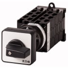 Eaton Industries France SAS - Inverseur, cont.: 16, 20A, 1-2, 90°, à accrochage, encastréAvec fixationArrière