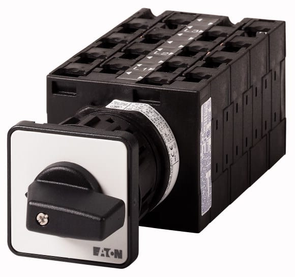 Eaton Industries France SAS - Inverseurs, Contacts: 16, 32 A, plastron: 1-2, 90 °, à accrochage, encastré