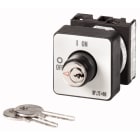 Eaton Industries France SAS - Inter. Marche-Arrêt, 2 P, 20A, par clé S-T0, à acc.,encastré, fix. centrale