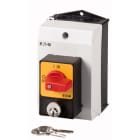 Eaton Industries France SAS - Inter. anti-panique, tripolaire, 20 A, verrouillable, à accrochage, en saillie