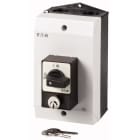 Eaton Industries France SAS - Inter. anti-panique, tripolaire, 25 A, verrouillage, à accrochage, en saillie