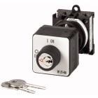 Eaton Industries France SAS - Inter. Marche-Arrêt, 2P, 20A, par clé S-T0, à acc., encastré, fix. arrière