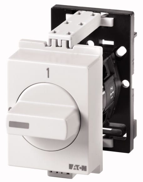 Eaton Industries France SAS - Inverseurs, Contacts: 2, 10 A, plastron: 1-2, 60 °, à accrochage, encastré, IVS